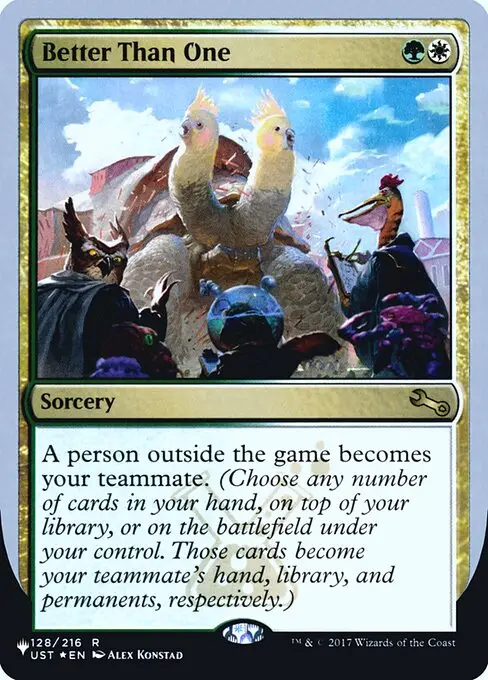 Better Than One [Foil]