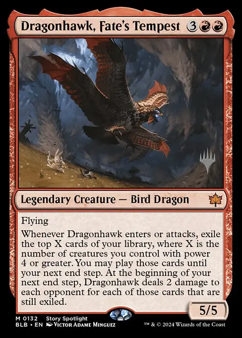 Dragonhawk, Fate's Tempest [Foil]