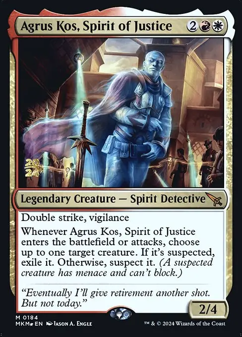 Agrus Kos, Spirit of Justice [Foil]