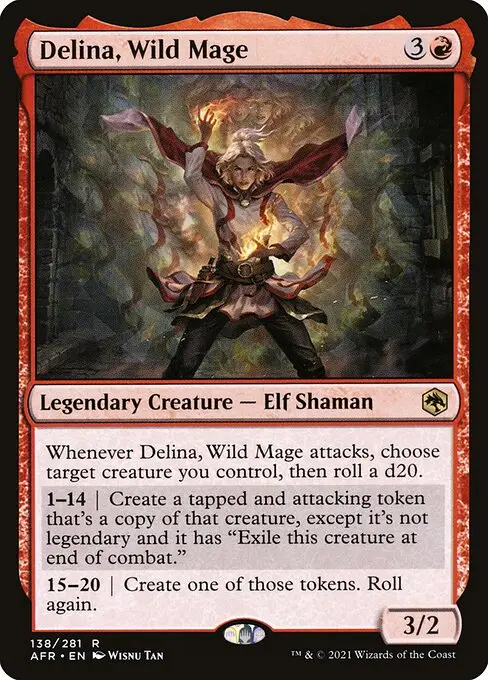 Delina, Wild Mage [Foil]