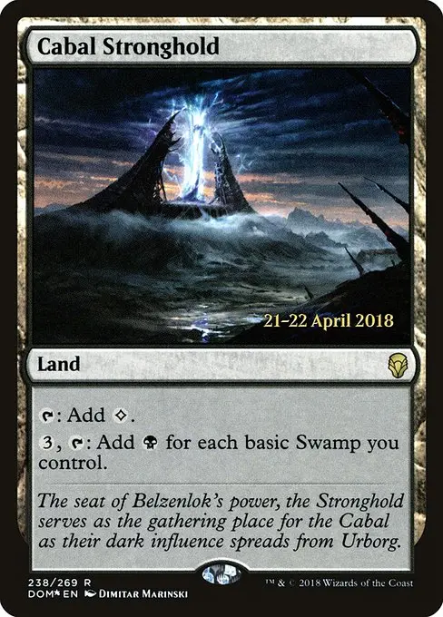 Cabal Stronghold [Foil]