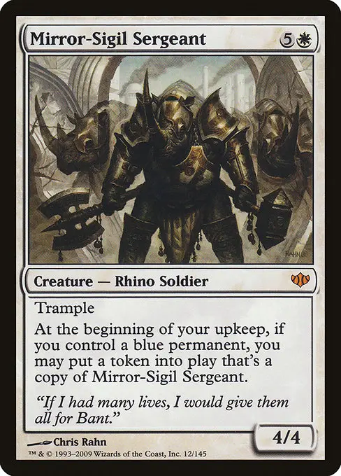 Mirror-Sigil Sergeant [Foil]