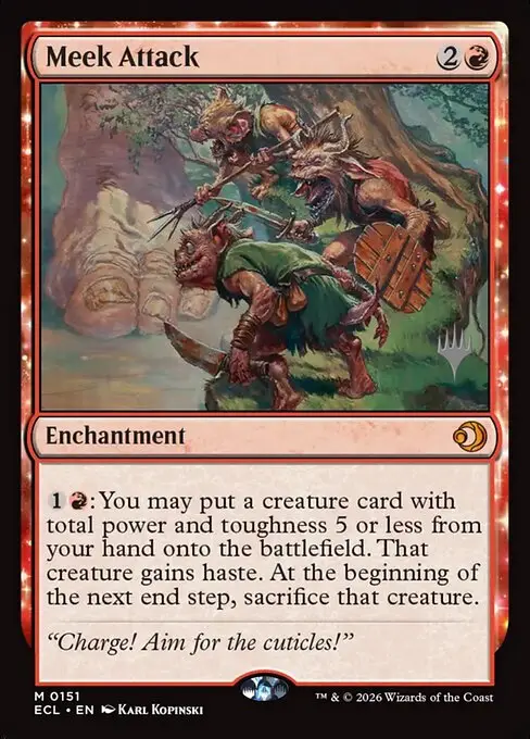 Meek Attack [Foil]