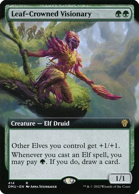 Leaf-Crowned Visionary [Foil]