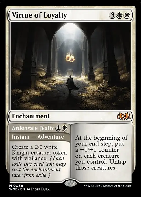 Virtue of Loyalty // Ardenvale Fealty [Foil]