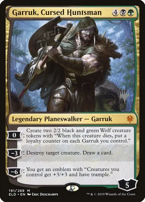 Garruk, Cursed Huntsman [Foil]