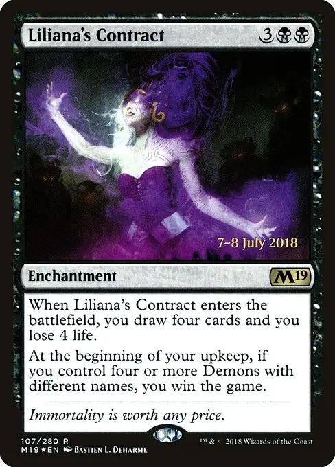 Liliana's Contract [Foil]