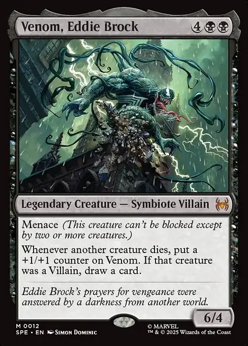 Venom, Eddie Brock [Foil]
