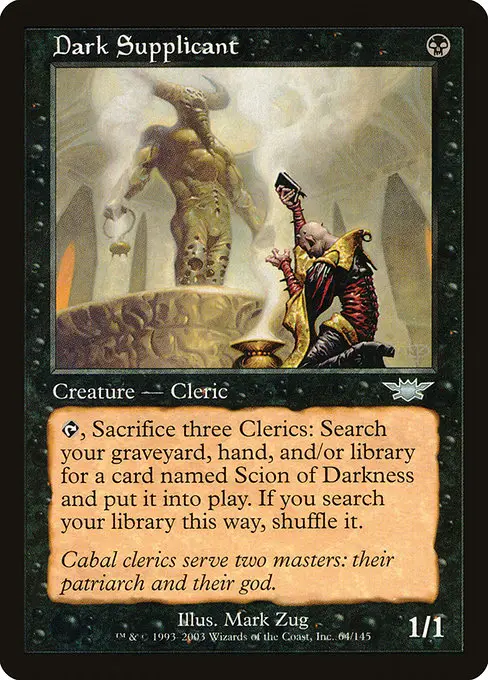 Dark Supplicant [Foil]