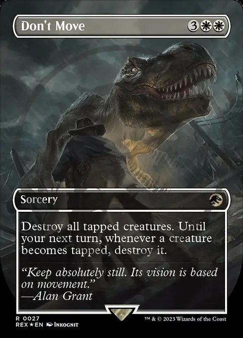 Don't Move [Foil]