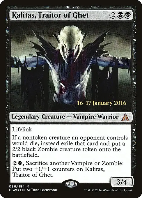 Kalitas, Traitor of Ghet [Foil]