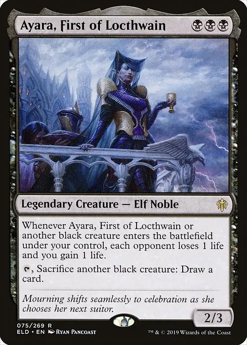 Ayara, First of Locthwain [Foil]