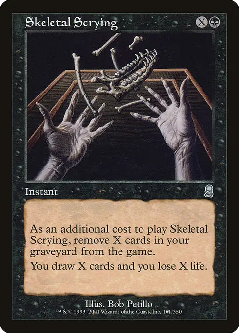 Skeletal Scrying [Foil]