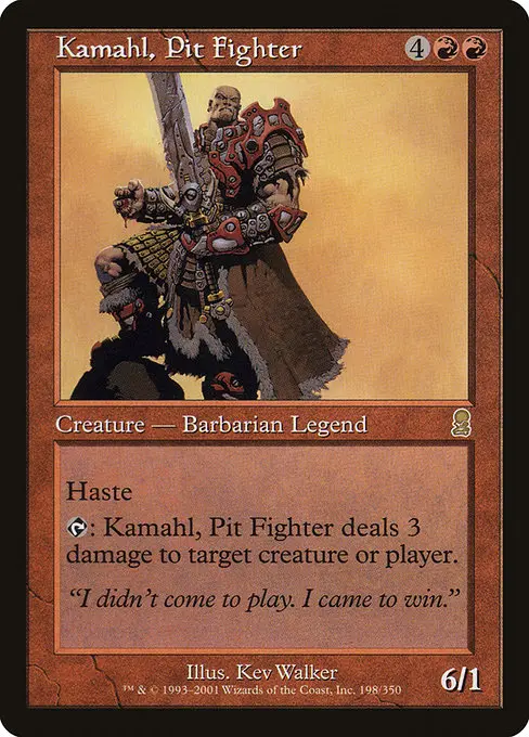 Kamahl, Pit Fighter [Foil]