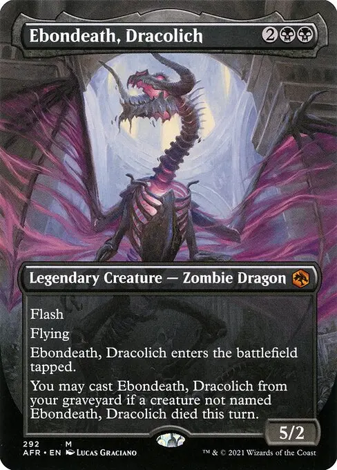 Ebondeath, Dracolich [Foil]