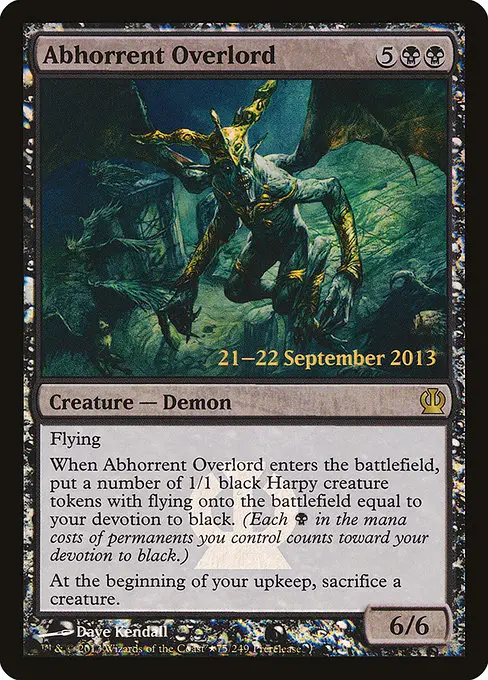 Abhorrent Overlord [Foil]