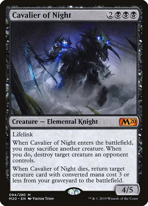 Cavalier of Night [Foil]