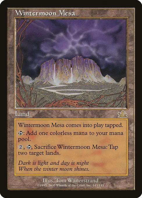 Wintermoon Mesa [Foil]