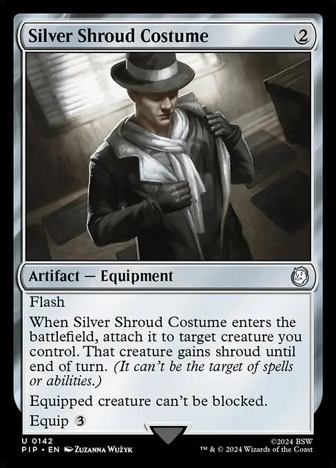 Silver Shroud Costume [Foil]