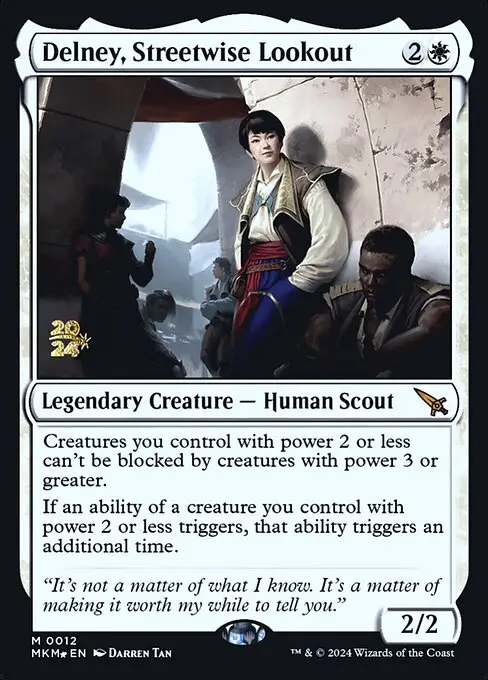 Delney, Streetwise Lookout [Foil]