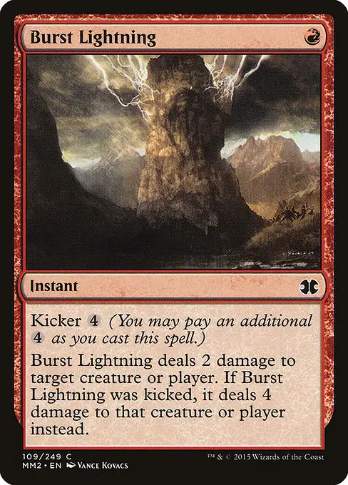 Burst Lightning [Foil]