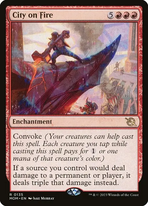City on Fire [Foil]
