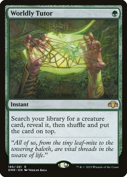 Worldly Tutor [Foil]