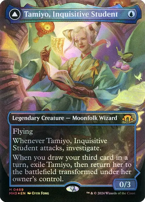Tamiyo, Inquisitive Student // Tamiyo, Seasoned Scholar [Foil]