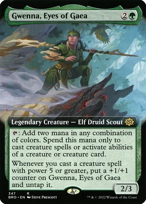 Gwenna, Eyes of Gaea [Foil]