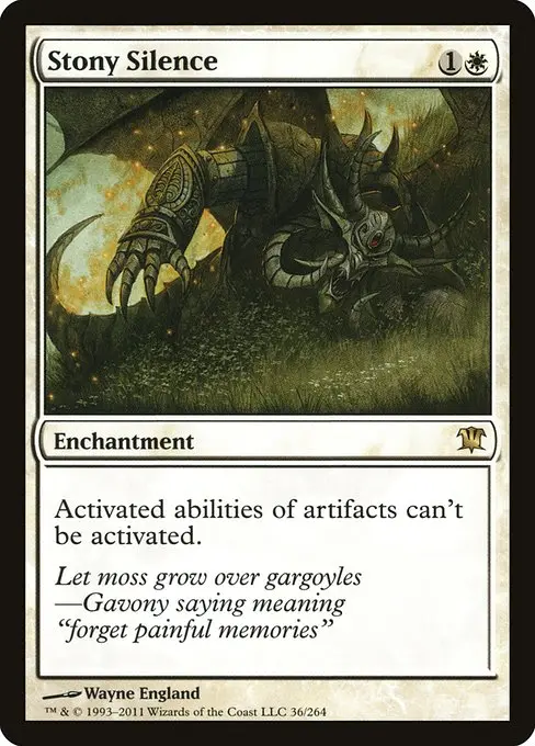 Stony Silence [Foil]