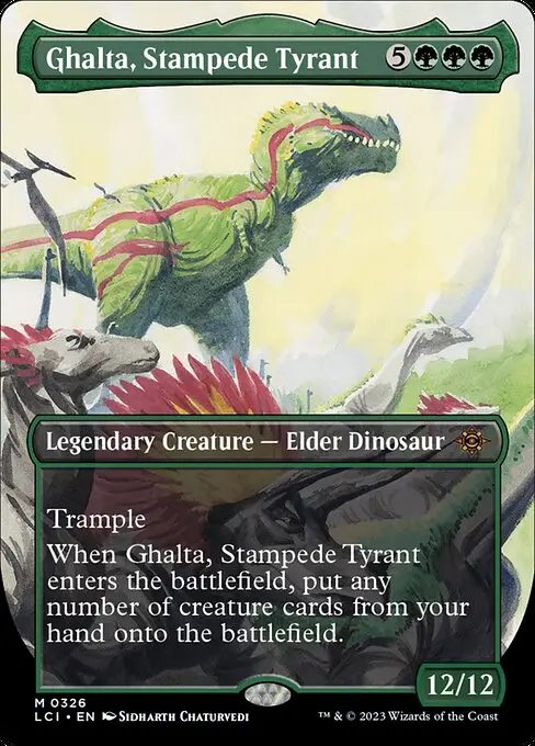 Ghalta, Stampede Tyrant [Foil]