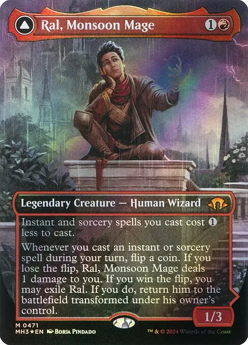 Ral, Monsoon Mage // Ral, Leyline Prodigy [Foil]