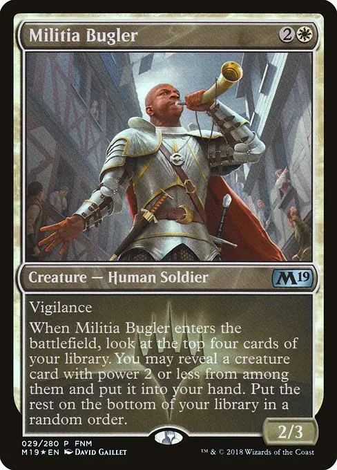 Militia Bugler [Foil]