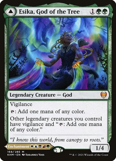 Esika, God of the Tree // The Prismatic Bridge [Foil]