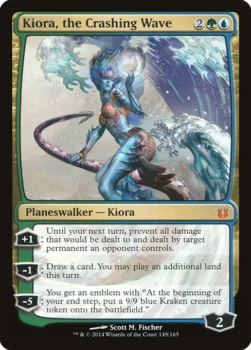 Kiora, the Crashing Wave [Foil]