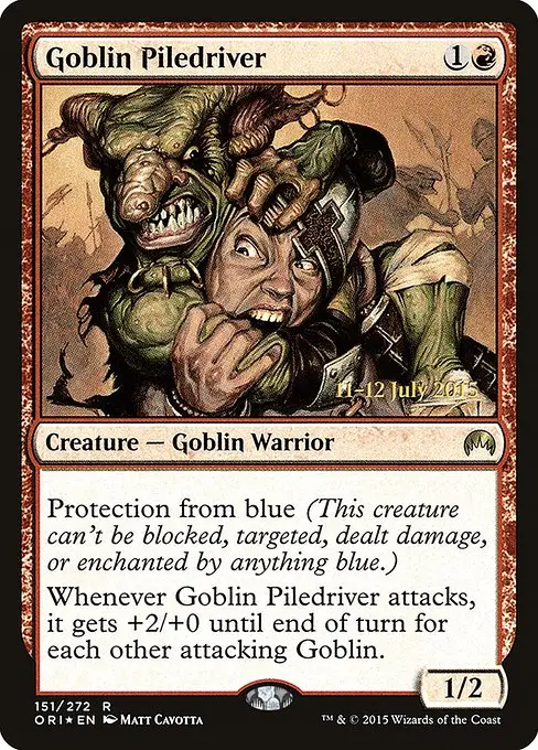 Goblin Piledriver [Foil]