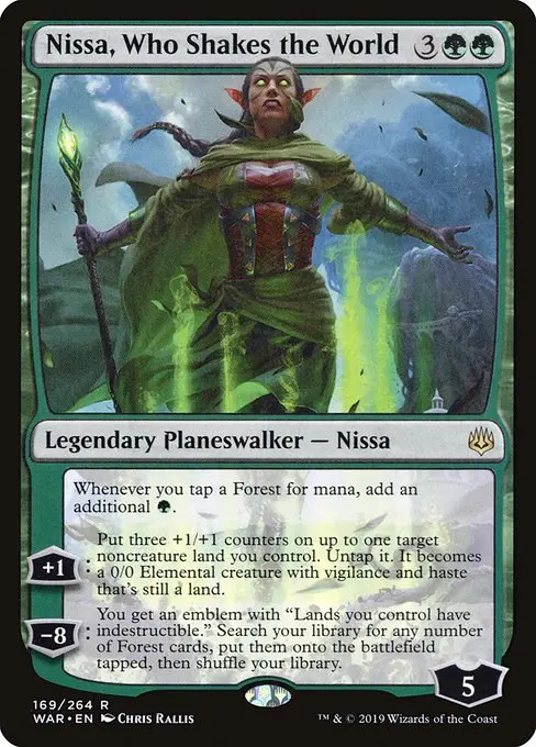 Nissa, Who Shakes the World [Foil]