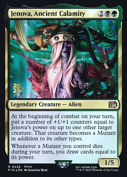 Jenova, Ancient Calamity [Foil]