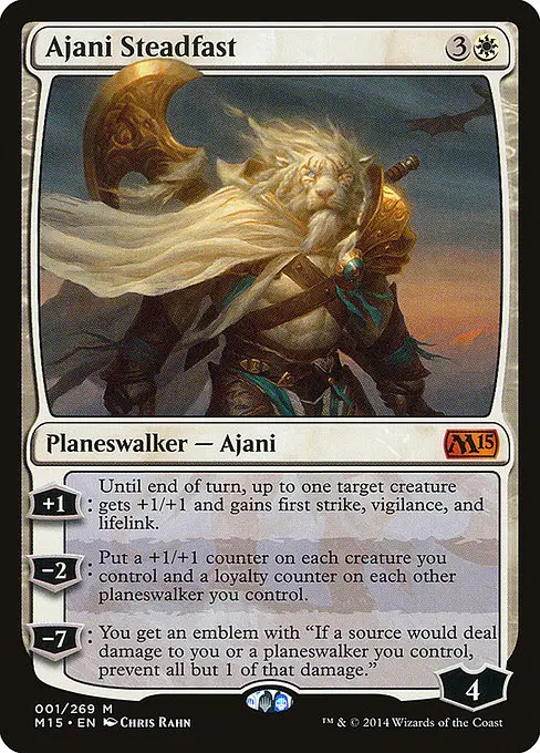 Ajani Steadfast [Foil]