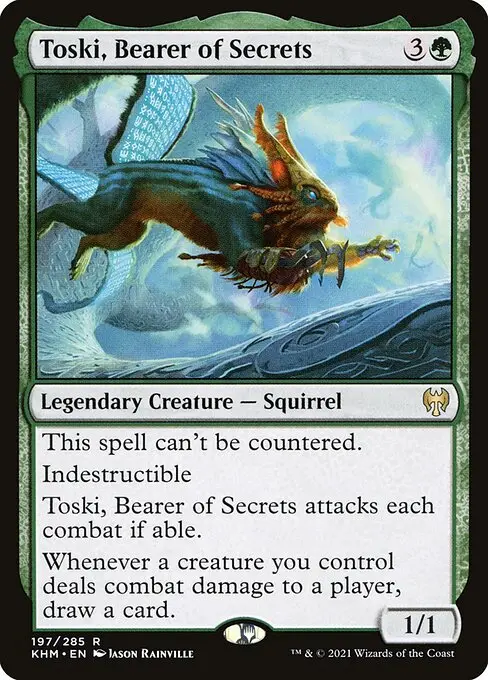 Toski, Bearer of Secrets [Foil]