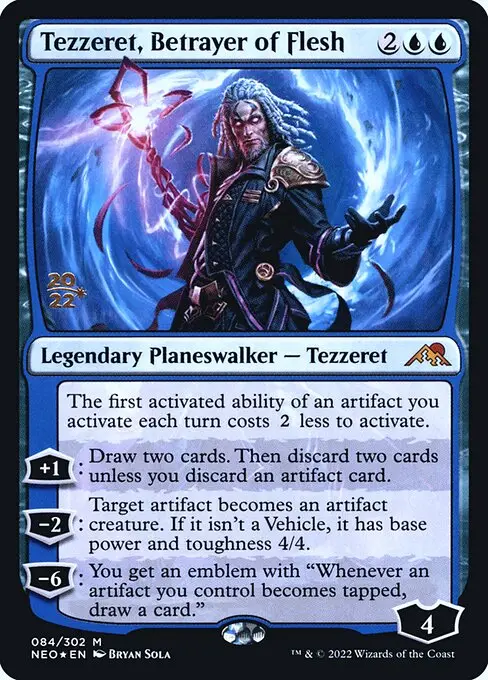 Tezzeret, Betrayer of Flesh [Foil]