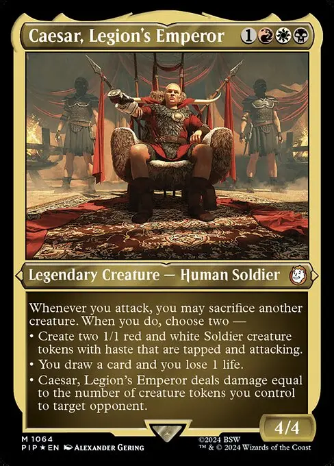Caesar, Legion's Emperor [Etched]