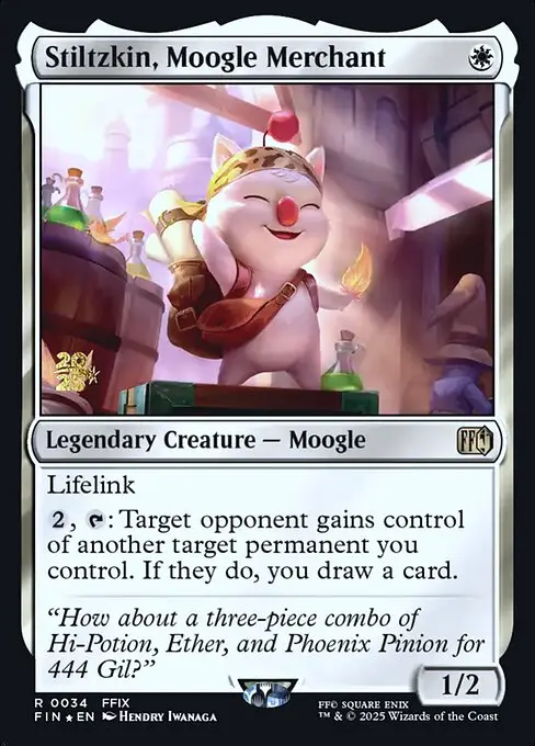 Stiltzkin, Moogle Merchant [Foil]