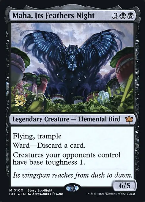 Maha, Its Feathers Night [Foil]