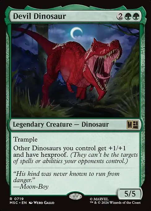 Devil Dinosaur [Foil]
