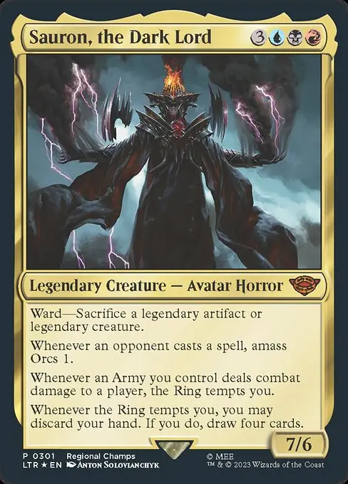 Sauron, the Dark Lord [Foil]