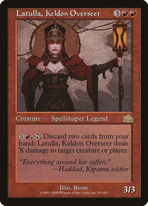 Latulla, Keldon Overseer [Foil]