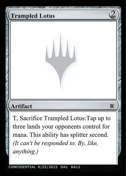 Trampled Lotus