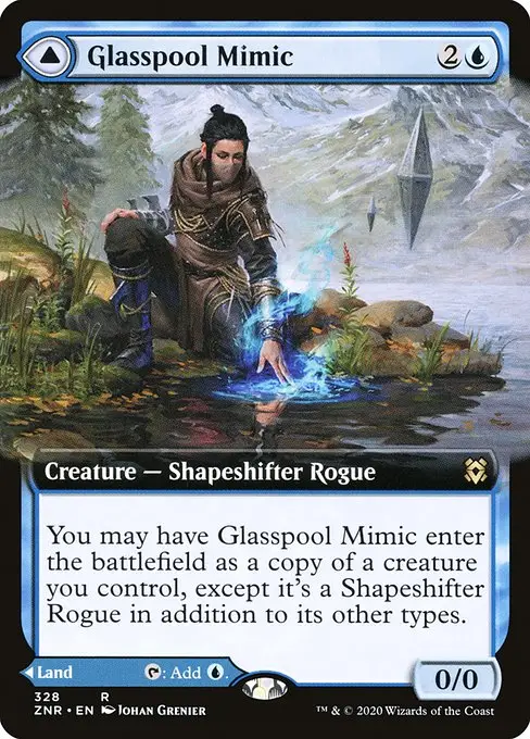 Glasspool Mimic // Glasspool Shore [Foil]