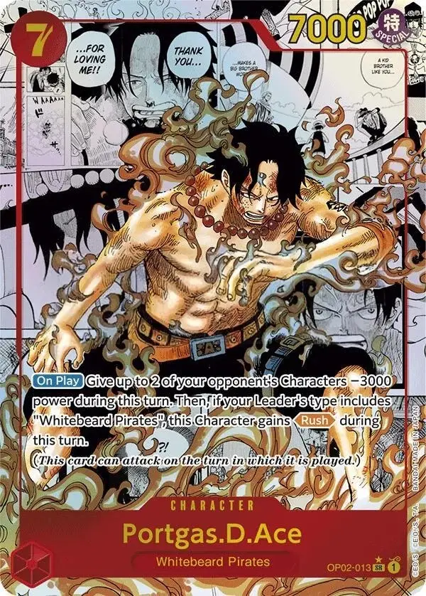 Portgas.D.Ace [Manga PRB01]
